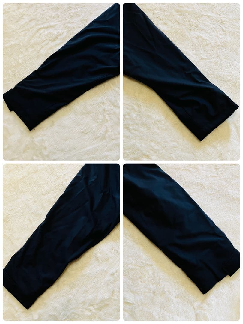 【le CHIC】ルシック　ロロピアーナストーム　ウールコート　ネイビー　M