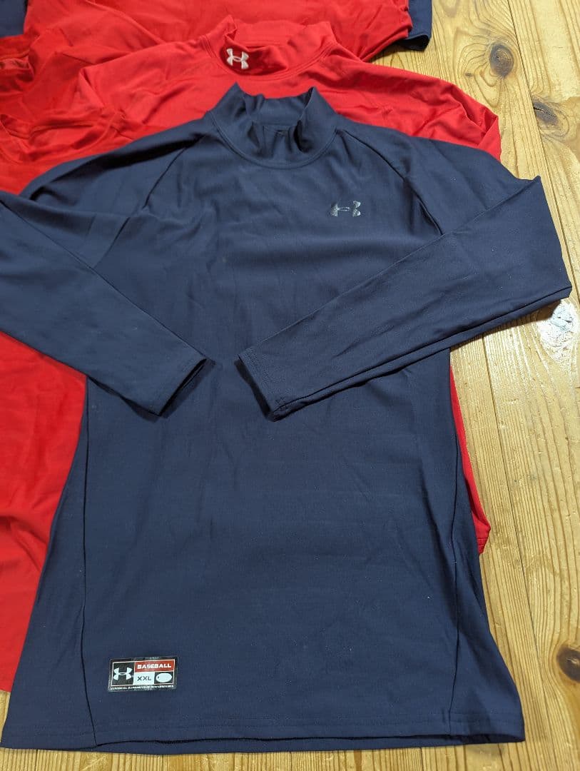 Under Armour アンダーアーマー　アンダーシャツ　９枚セット　XL