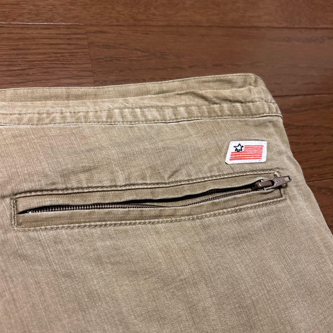 裏原 complete finesse relax ワークパンツ L 迷彩裏地
