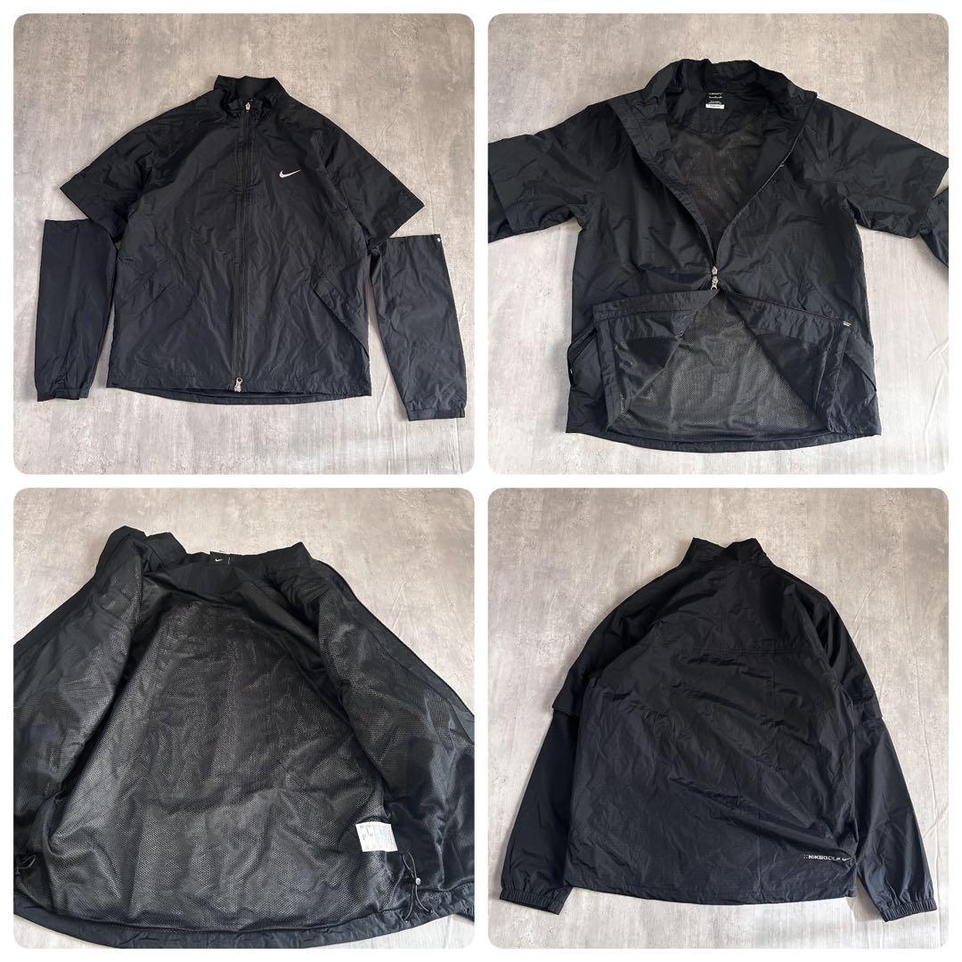 Z196 美品 NIKE ゴルフ STORM-FIT 上下 XL 2way 黒