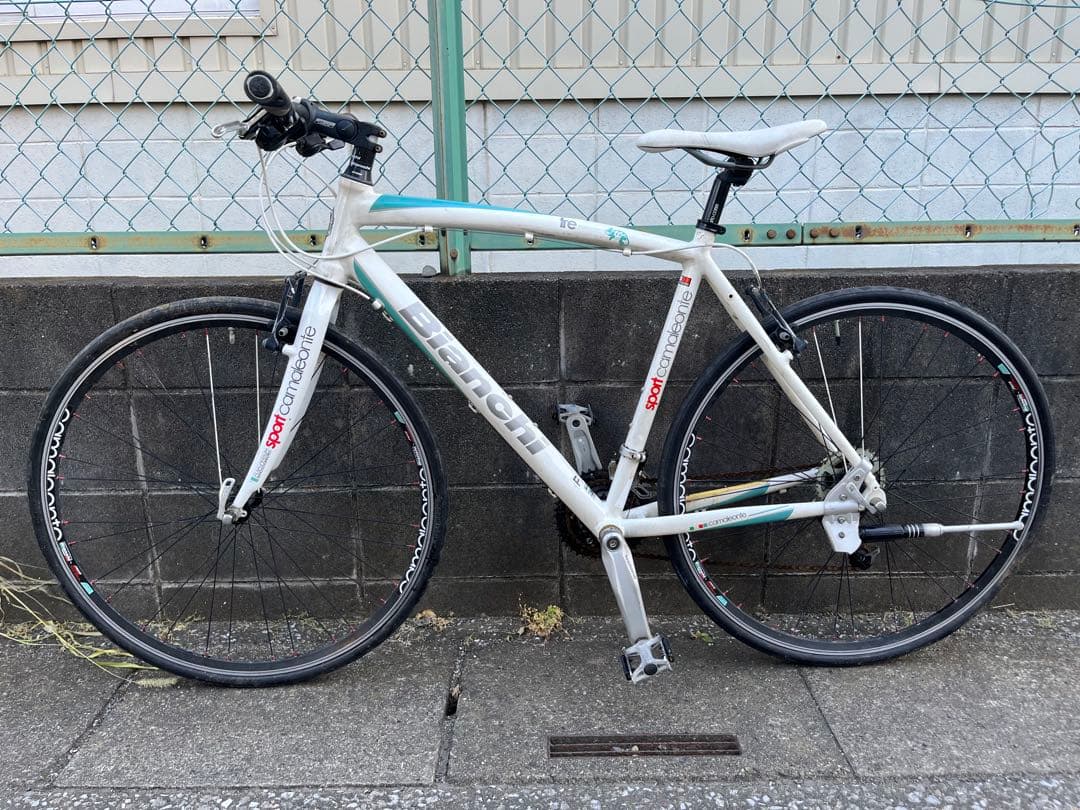 Bianchi sport camaleonte クロスバイク ホワイト