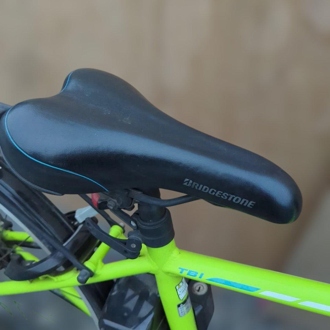 だんご　ブリヂストン 電動アシスト自転車 TB1 27インチ ネオンライム