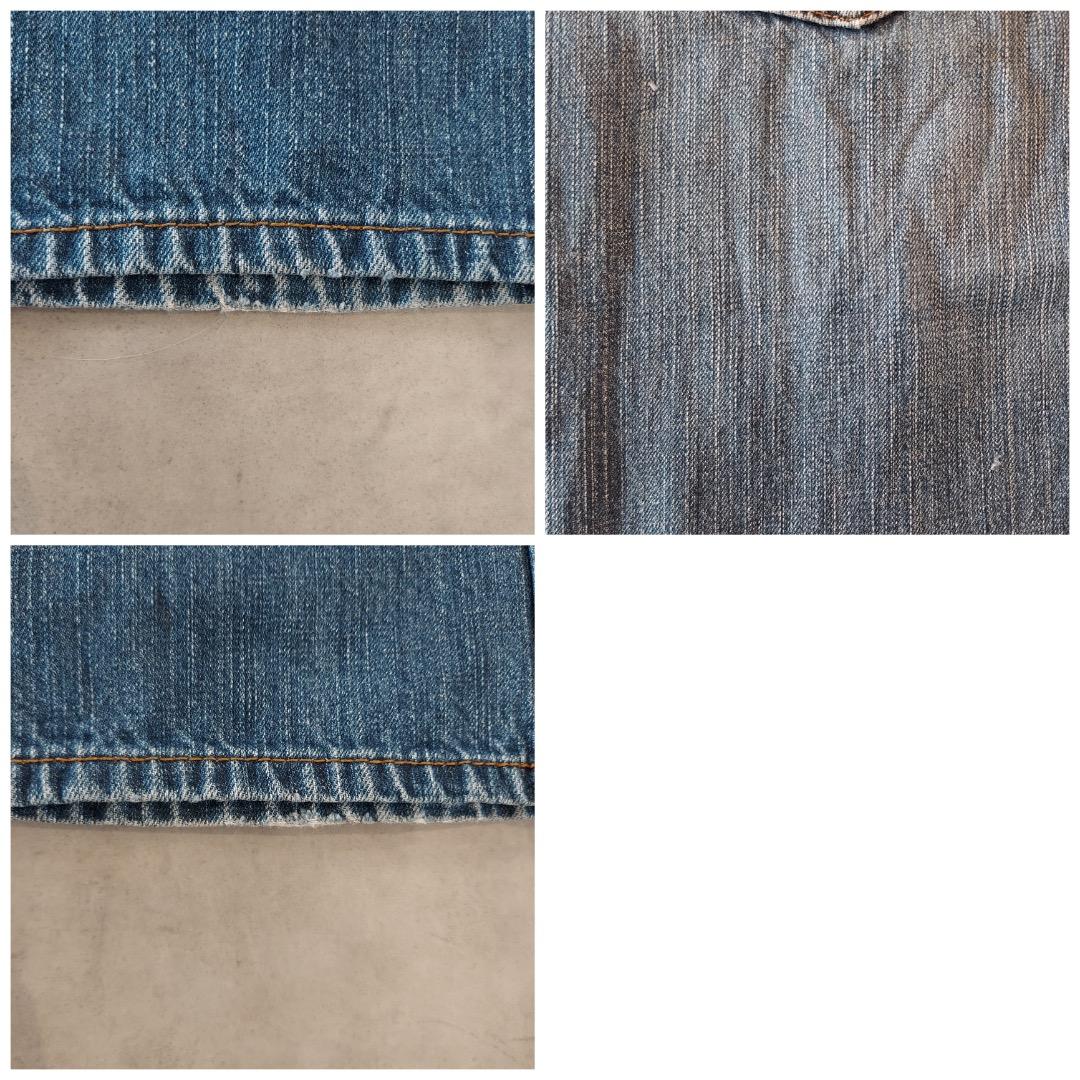 リーバイス569 Levis W32 ブルーデニム 青 ボトム 古着 19181