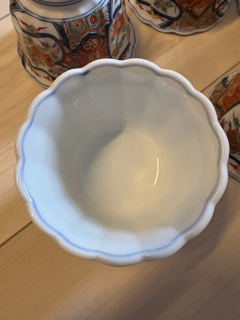 【希少 未使用】有田焼 其泉 小鉢　5客揃　中付揃　賞美堂　有田焼