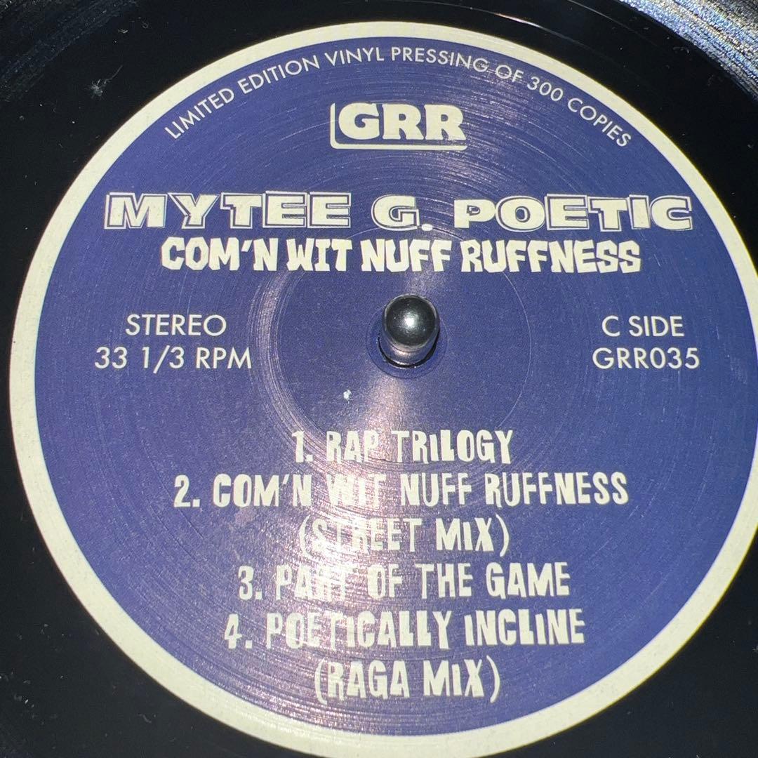 洋楽 Mytee G Poetic - Com'n Wit Nuff Ruffness