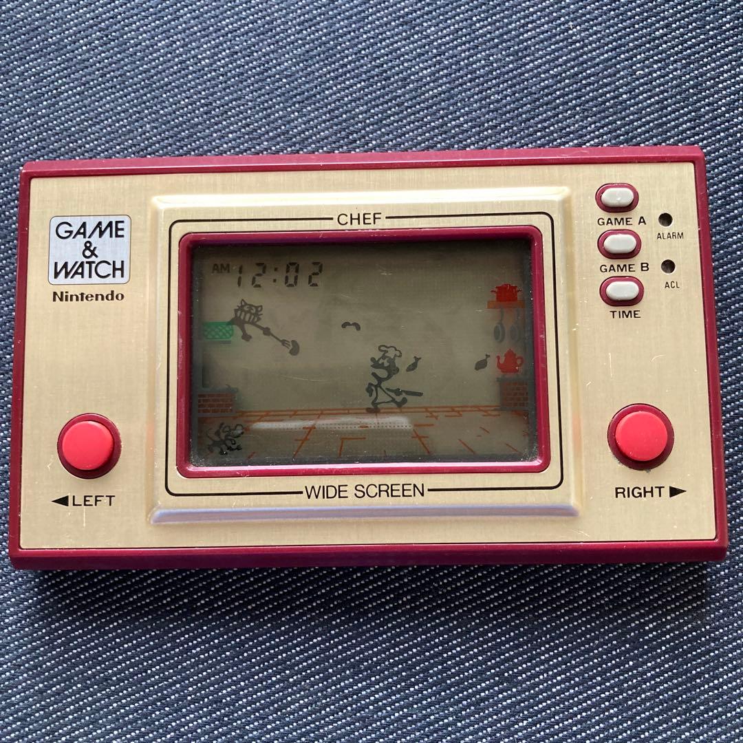 Nintendo GAME & WATCH CHEF 新品電池付き シェフ