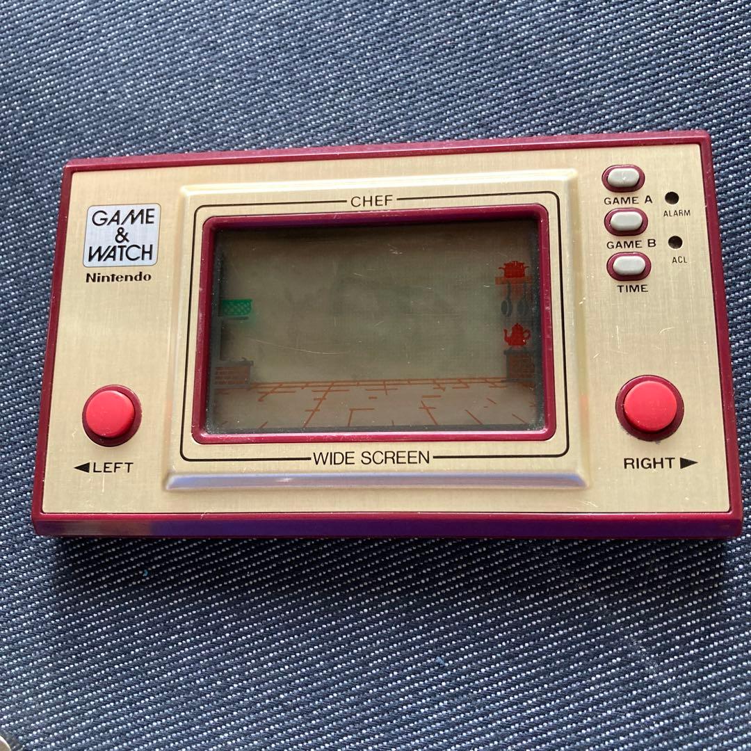 Nintendo GAME & WATCH CHEF 新品電池付き シェフ