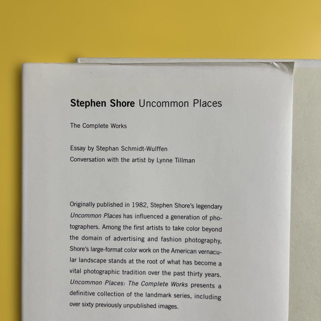 写真集 Stephen Shore: Uncommon Places