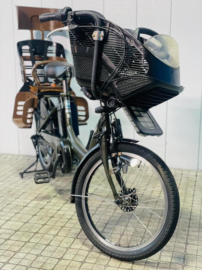 値下げ中【YAMAHA】20インチ子供のせ電動アシスト自転車パスキスNZ3057