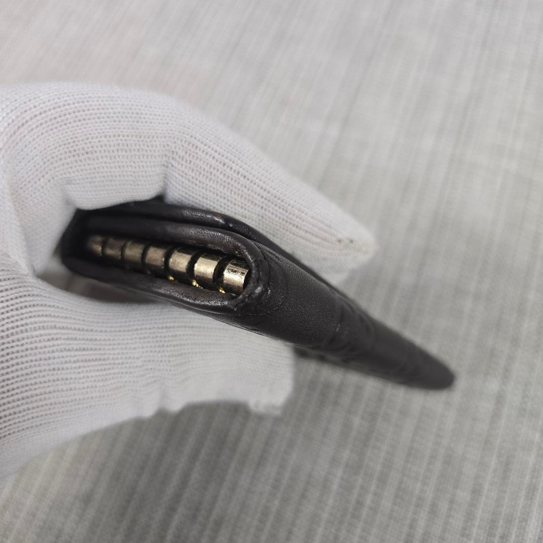 極美品　GUCCI　グッチ　6連　キーケース　グッチシマ　シマライン　レザー