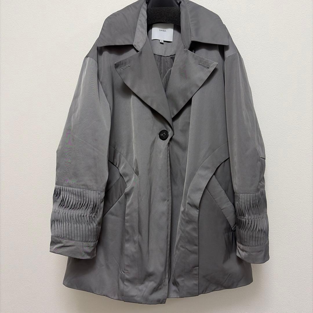 24AW【人気色】UN3D. オリガミタックコート