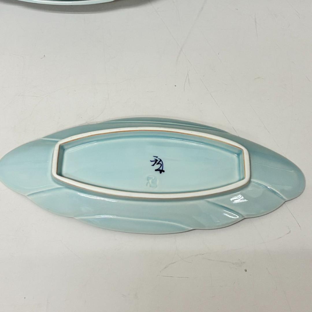 未使用　ひし形　皿　20枚　焼物皿　刺身皿　　　26234