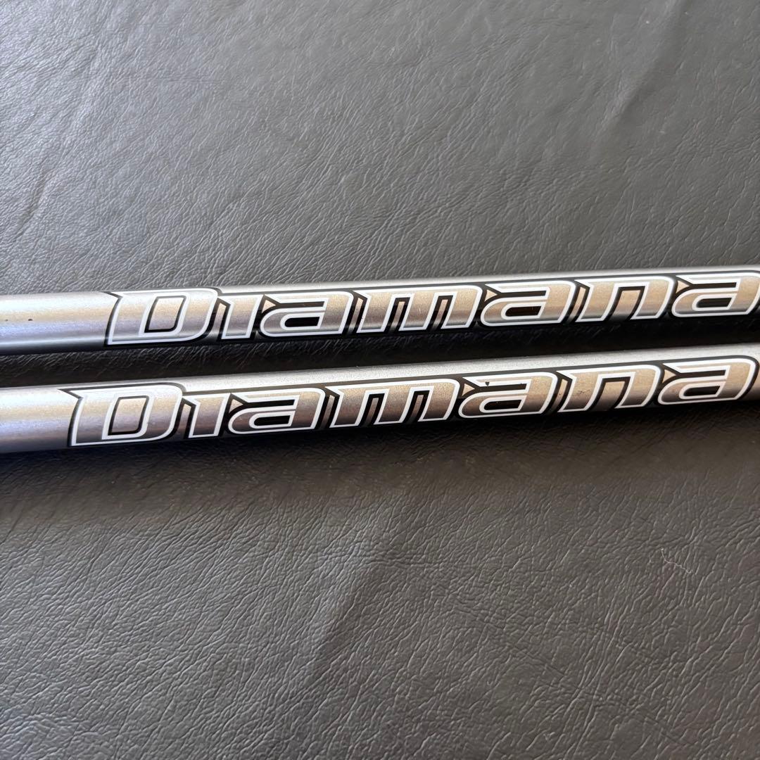 未使用に近ゴルフクラブシャフトDiamanaディアマナZX2 60 2本セット