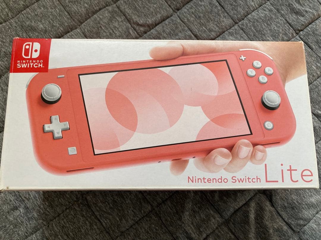 Nintendo Switch Lite コーラルSanDiskマイクロSD付き
