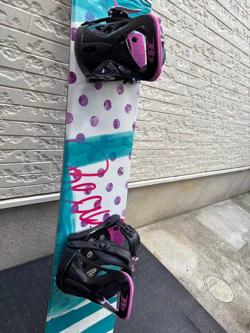 STELLA スノーボード ビンディング セット144cm レディース