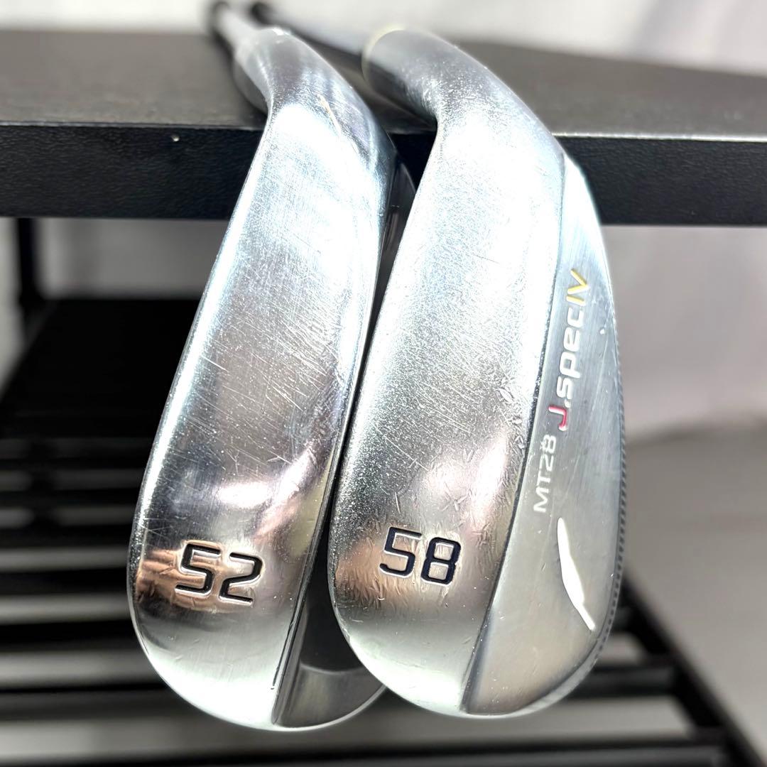 フォーティーン 52° 58 ° ウェッジ 2本セット MT28 J.SPEC