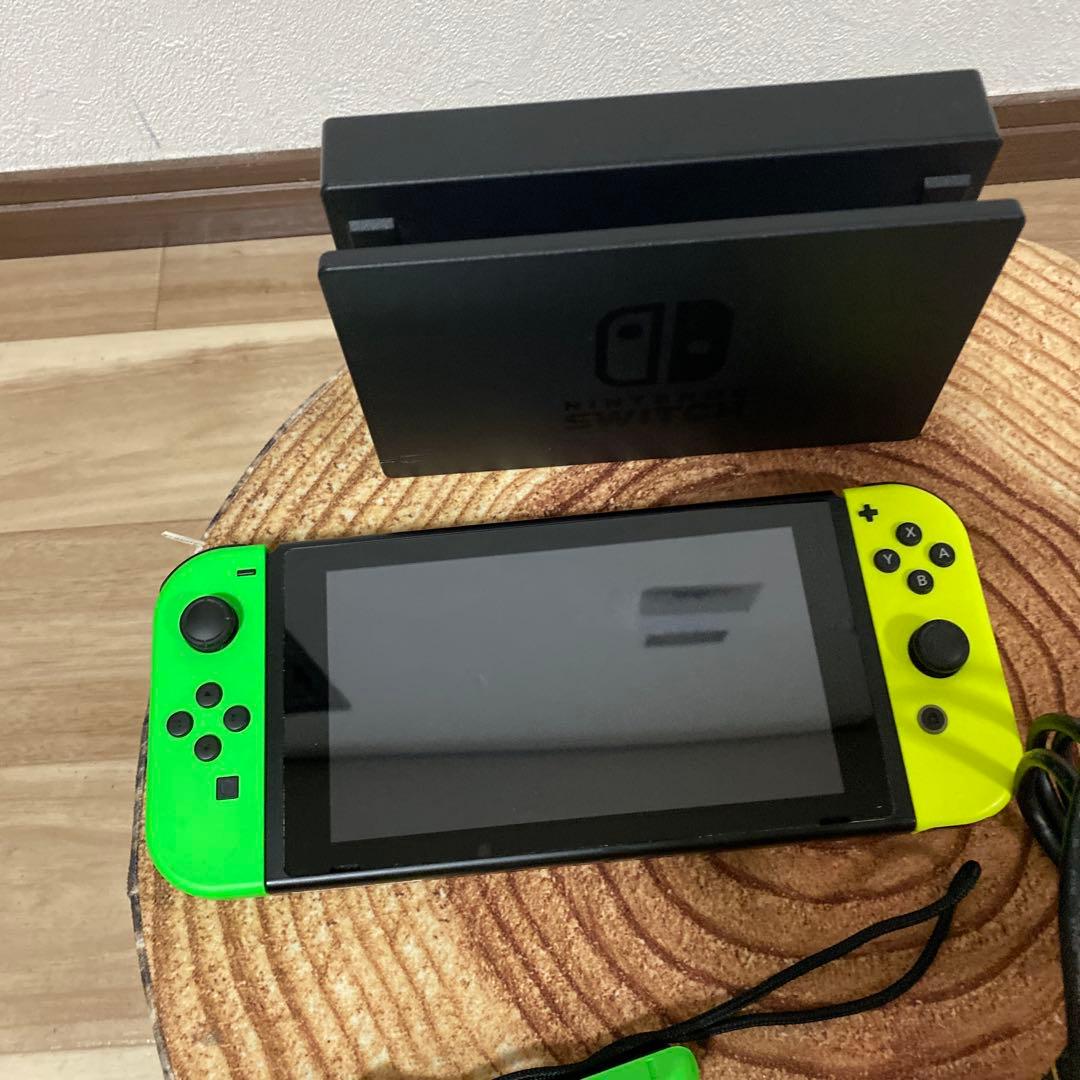 Nintendo Switch ニンテンドースイッチ本体　GRN/YEL 箱無し