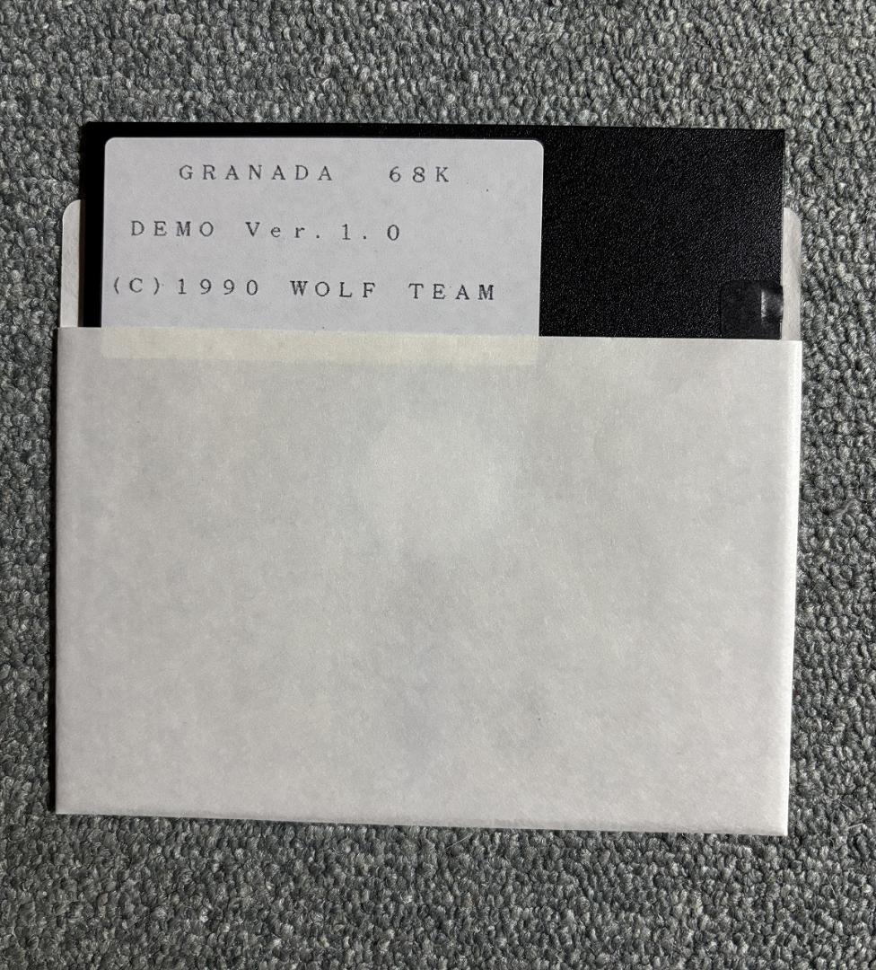 【X68000】グラナダ + 店頭オートデモ2種類同梱【ウルフチーム】