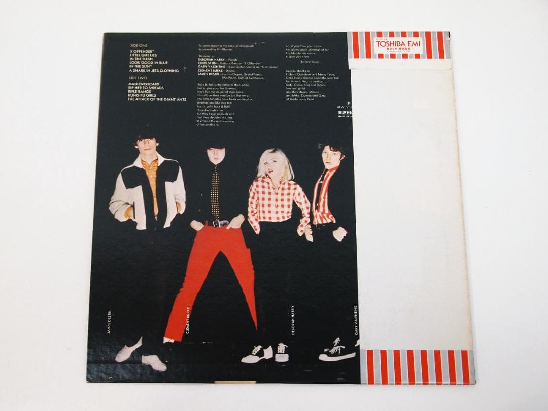 見本盤・非売品・白ラベル ブロンディ / 妖女ブロンディ BLONDIE