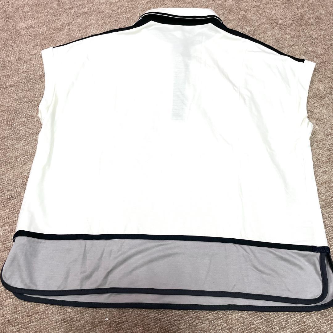 【フォロー割】 美品 ランバンスポール ノースリーブシャツ サイズ42