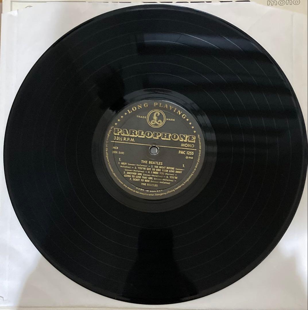 超絶レアGoldノルウェイオリジナルHelp!ビートルズBeatlesレコード