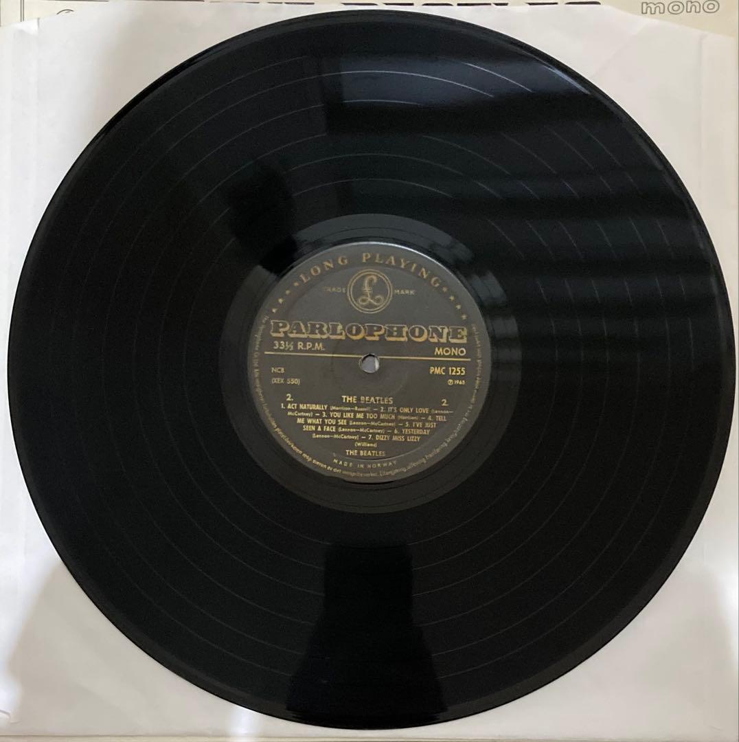 超絶レアGoldノルウェイオリジナルHelp!ビートルズBeatlesレコード