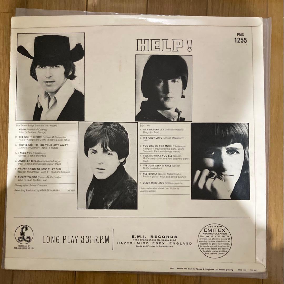 超絶レアGoldノルウェイオリジナルHelp!ビートルズBeatlesレコード