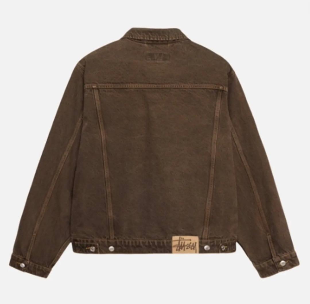 STUSSY ステューシー　ストリート　古着　デニム　ジーンズ　ライダース　上着