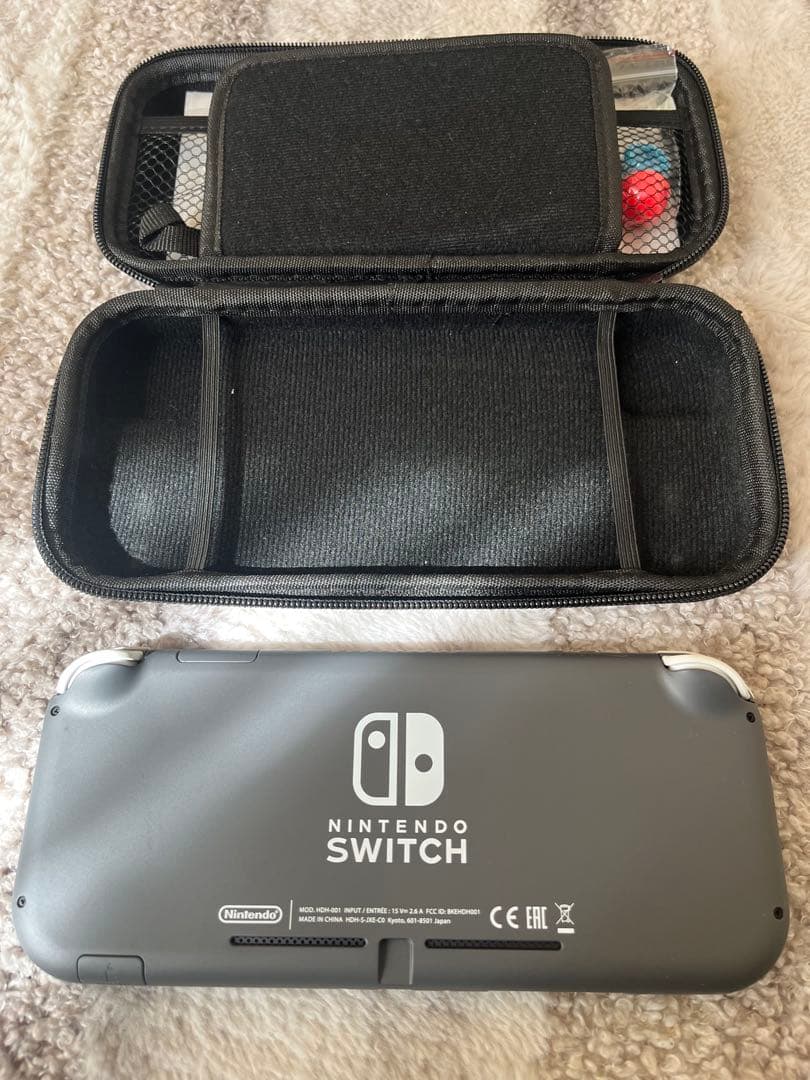 Nintendo Switch Lite グレー本体 充電器なし