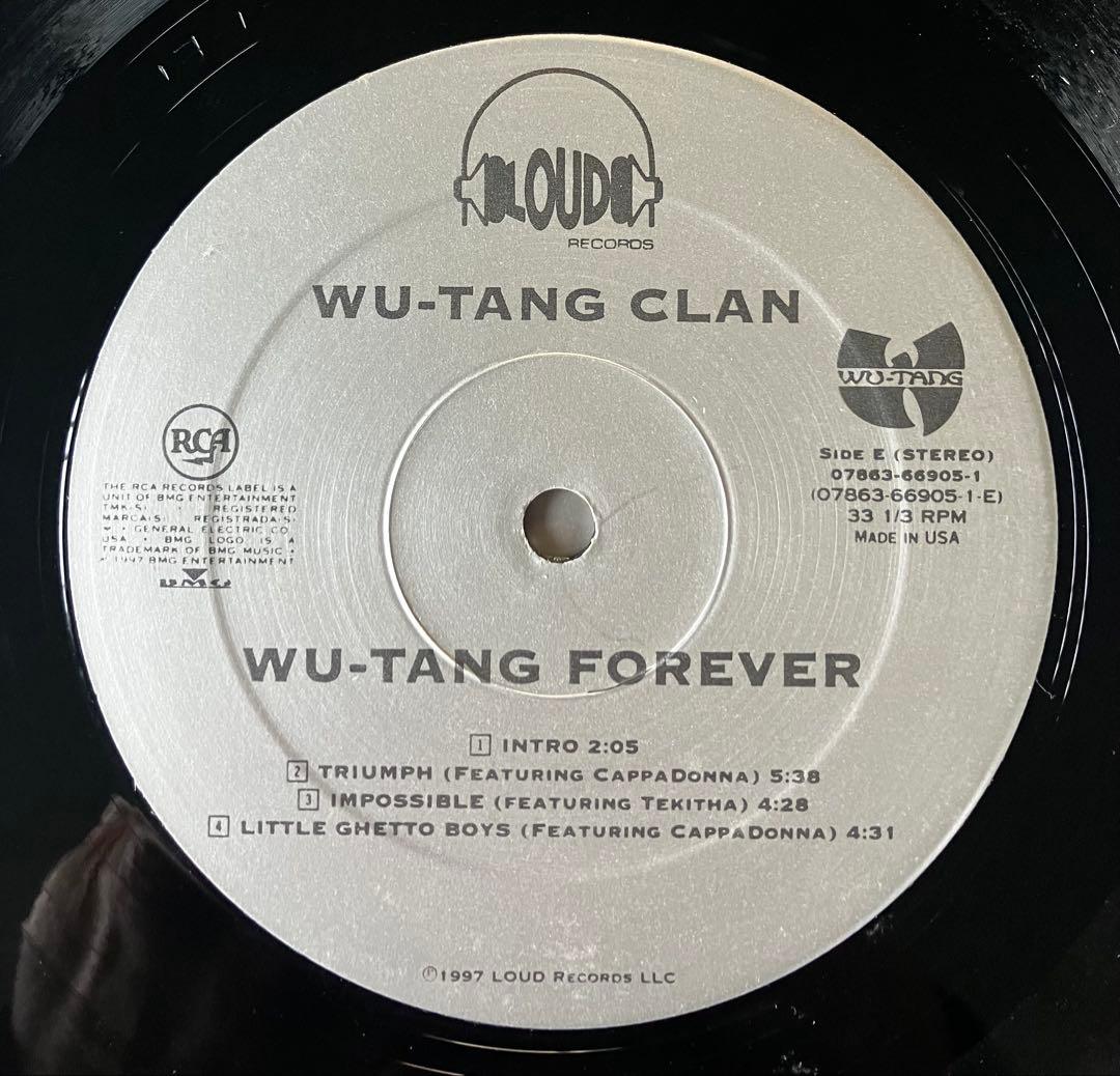 WU-TANG FOREVER　 US盤　4LP