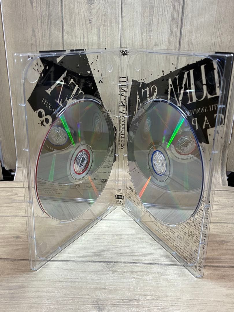 LUNA SEA 「CAPACITY ∞」　DVD 2枚組　V系