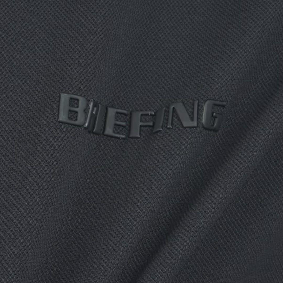 ［新品未使用］BRIEFING ブラックモックネック半袖シャツ
