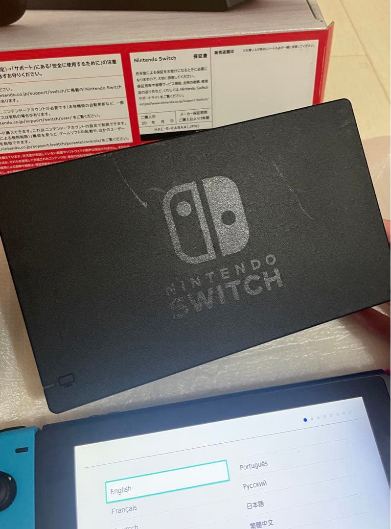 Nintendo Switch ネオンブルー・ピンク 本体