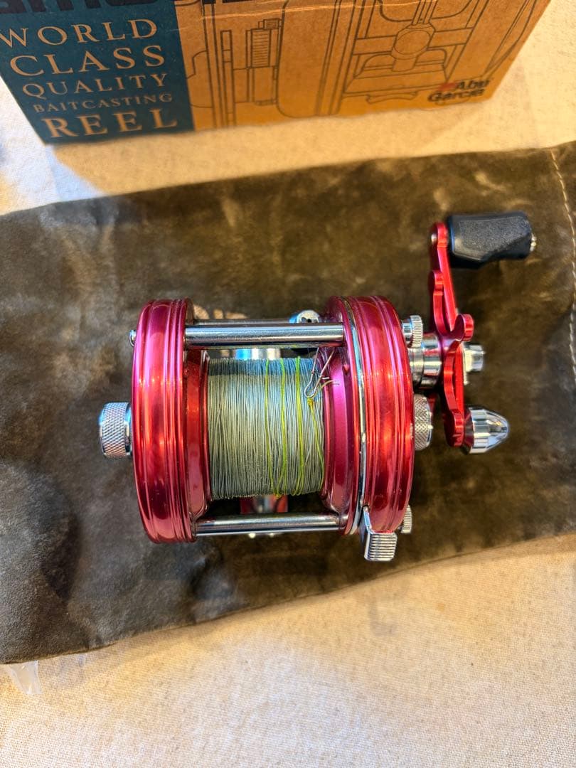 Abu Garcia アンバサダー 5000C クラシックレプリカレッド 箱説有
