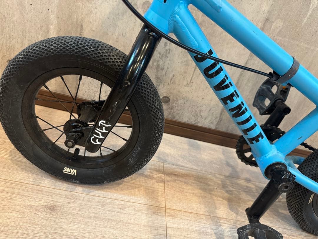 BMX12インチＣＵＬＴ　JUVENILE 12 ブルー 幼児用自転車　美品
