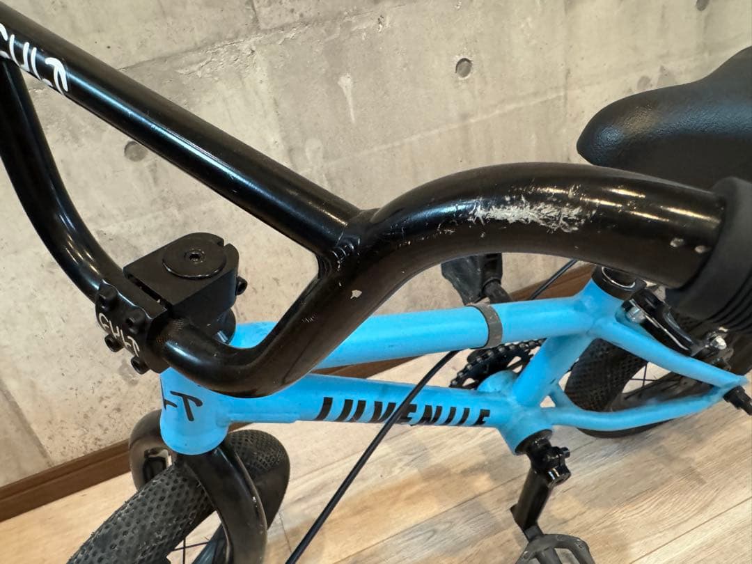 BMX12インチＣＵＬＴ　JUVENILE 12 ブルー 幼児用自転車　美品