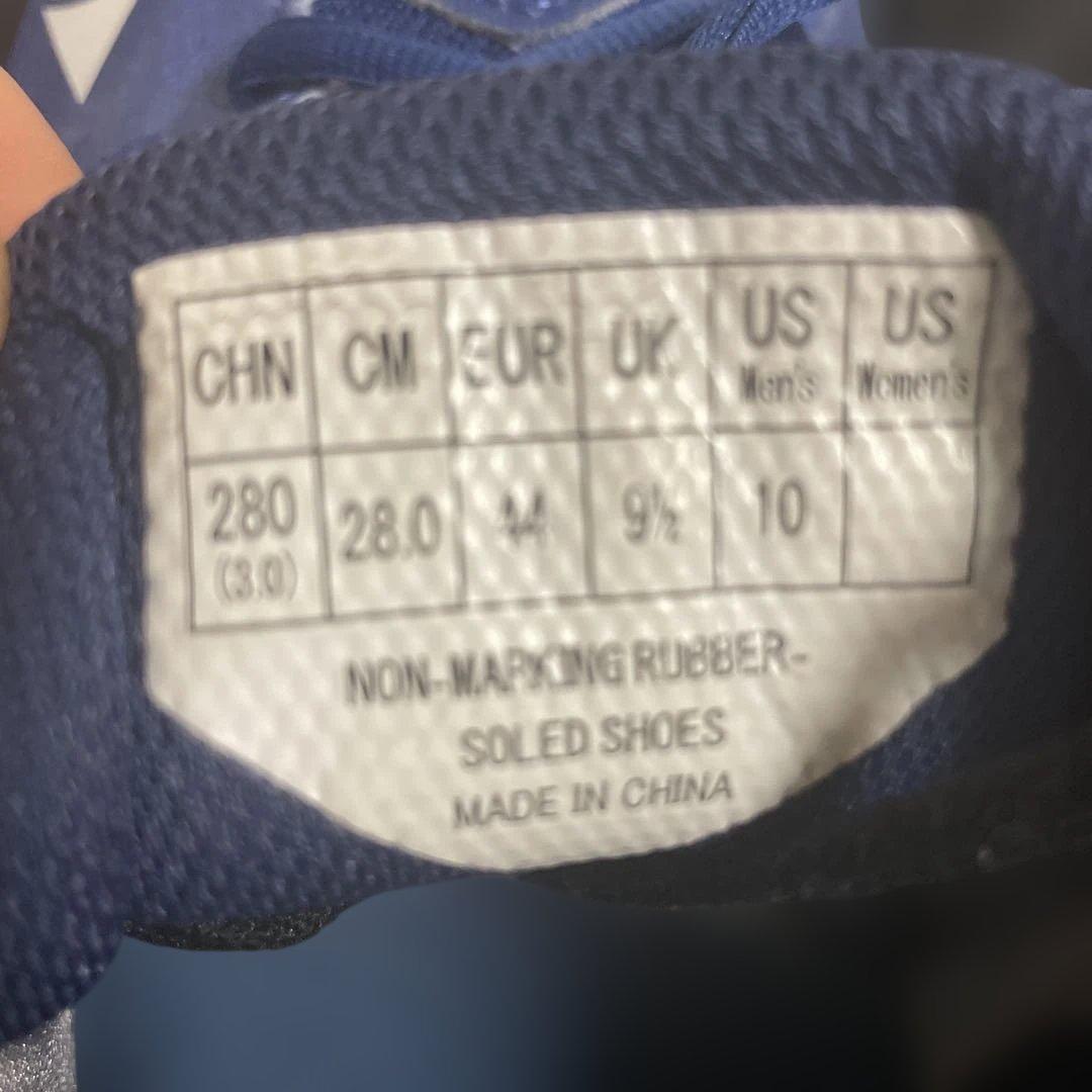 YONEX バドミントンシューズ　エアラスz 28.0cm ブルーネイビー