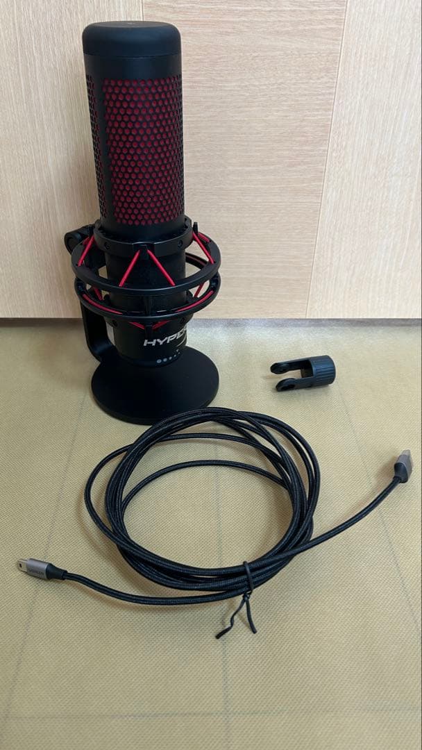 『美品』HYPER X QUADCAST USB コンデンサーマイク