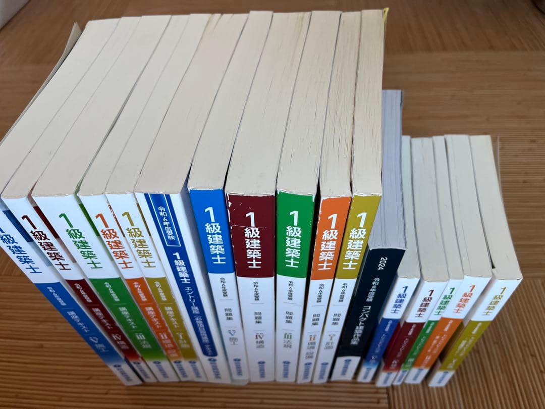 【令和6年度合格者使用テキスト】　一級建築士学科テキストセット　総合資格学院