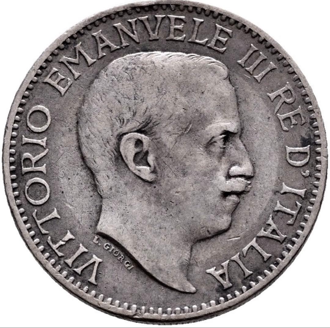 よ*ぴ様 1910年Rイタリア領ソマリア 1/4ルピア銀貨ヴィットーリオ・エマヌ