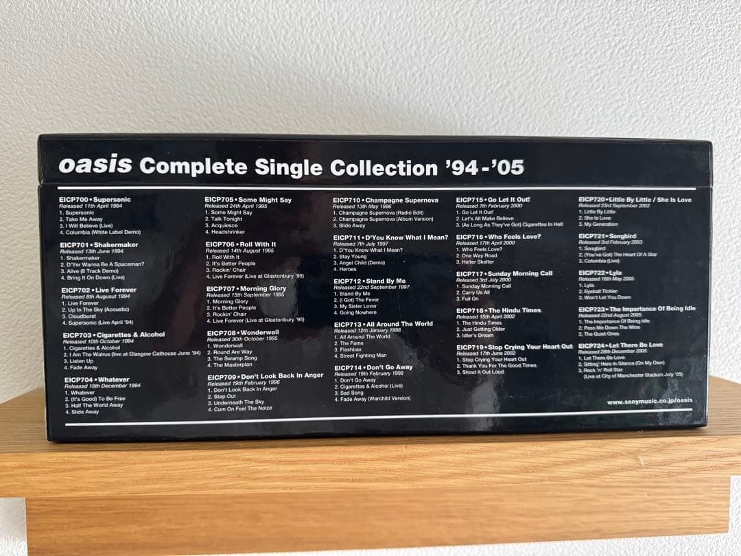 洋楽 Oasis Complete Singles '94-'05