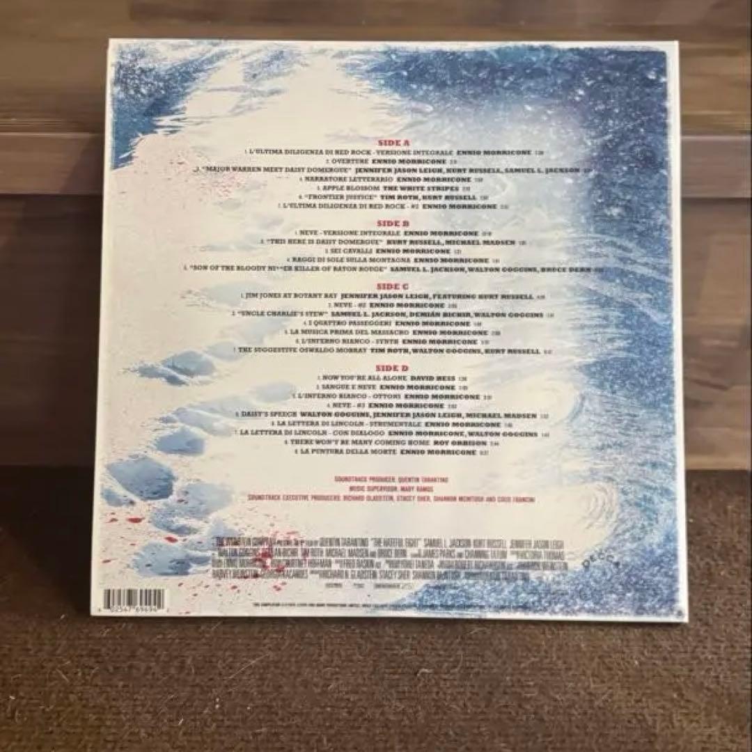 ヘイトフル・エイト OST 2LP モリコーネ