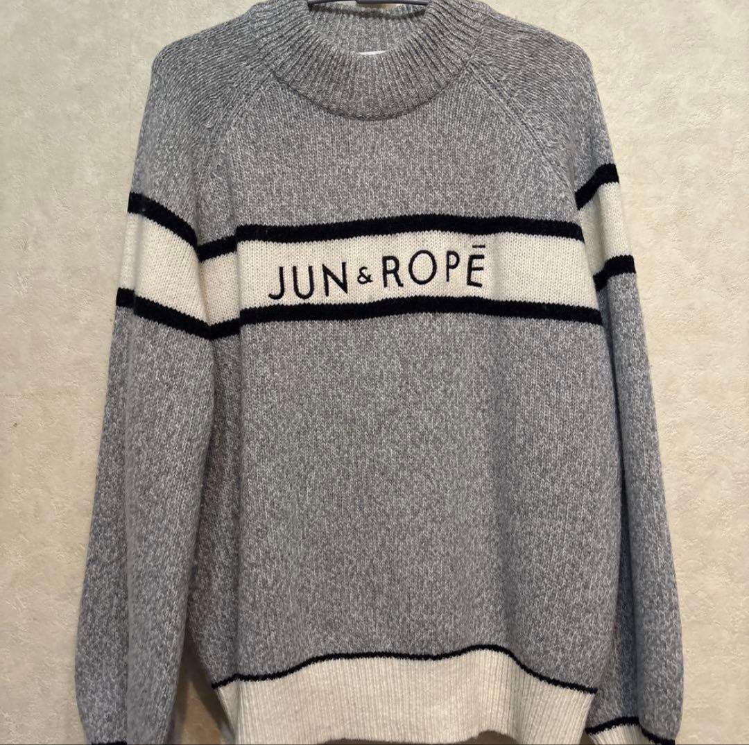 【最終価格‼️】JUN&ROPE ゴルフウェア セーター　グレー