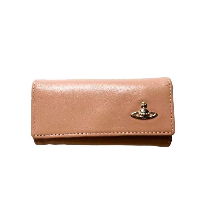 Vivienne Westwood ベージュ レザー キーケース