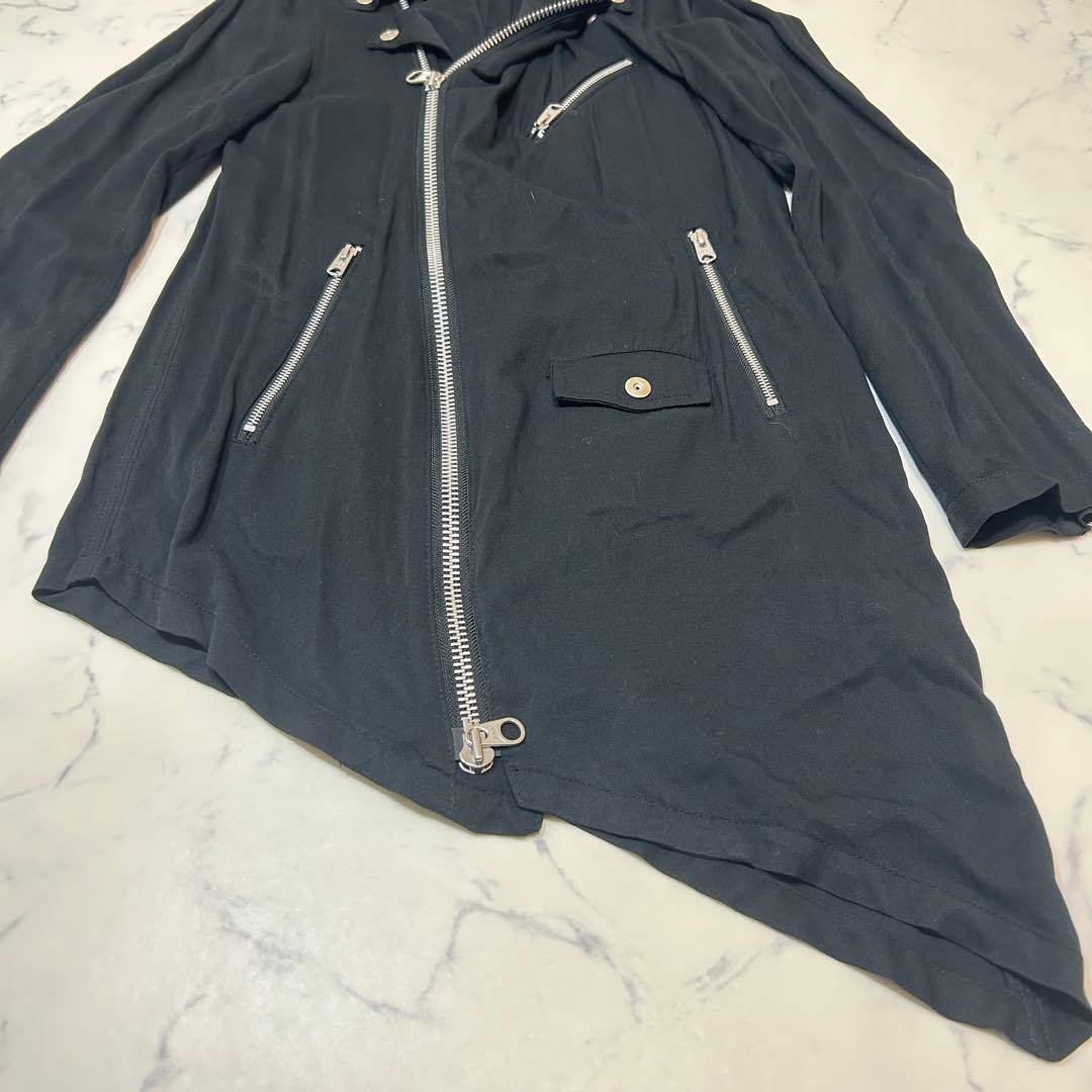 CIVARIZE 変形アシメ ライダース Y2Kグランジ お兄系 ロック　M
