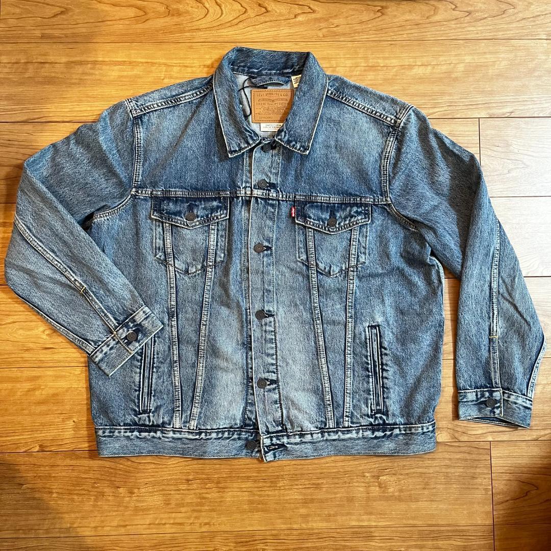 新品　リーバイス　XL デニム トラッカー ジャケット Gジャン　Levis