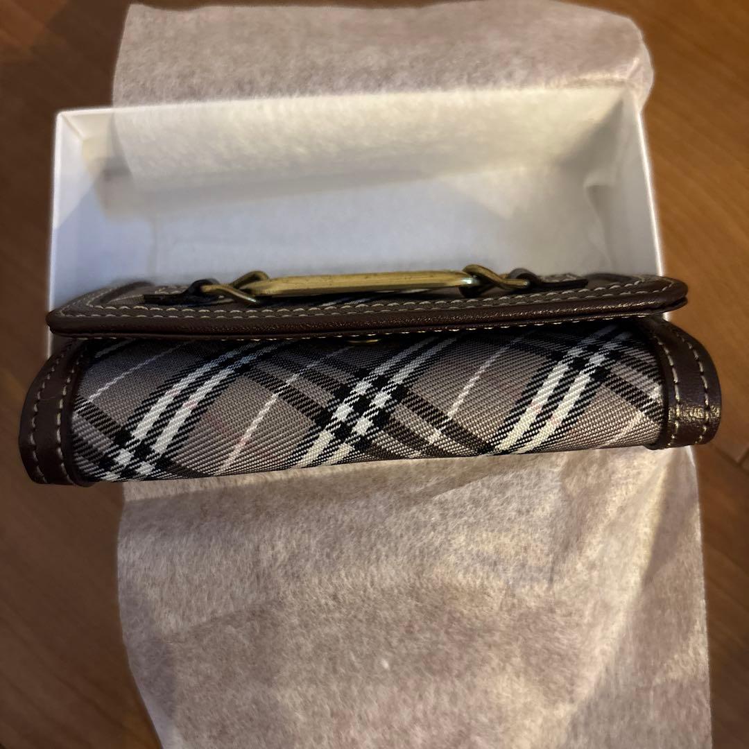 【新品】BURBERRY BLUE LABEL チェック柄キーケース