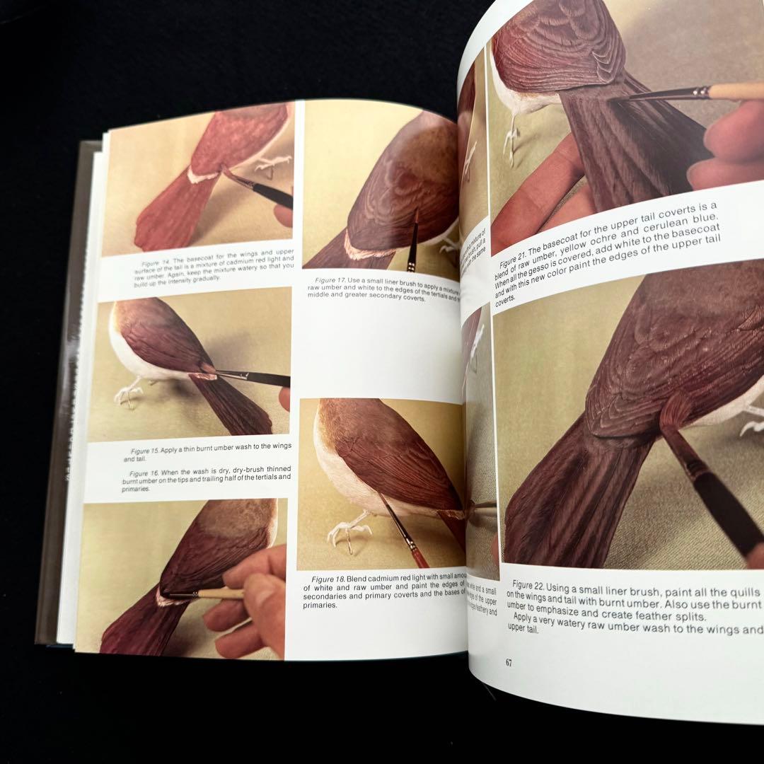 ソングバード バードカービング 技法書「Songbird Carving II」