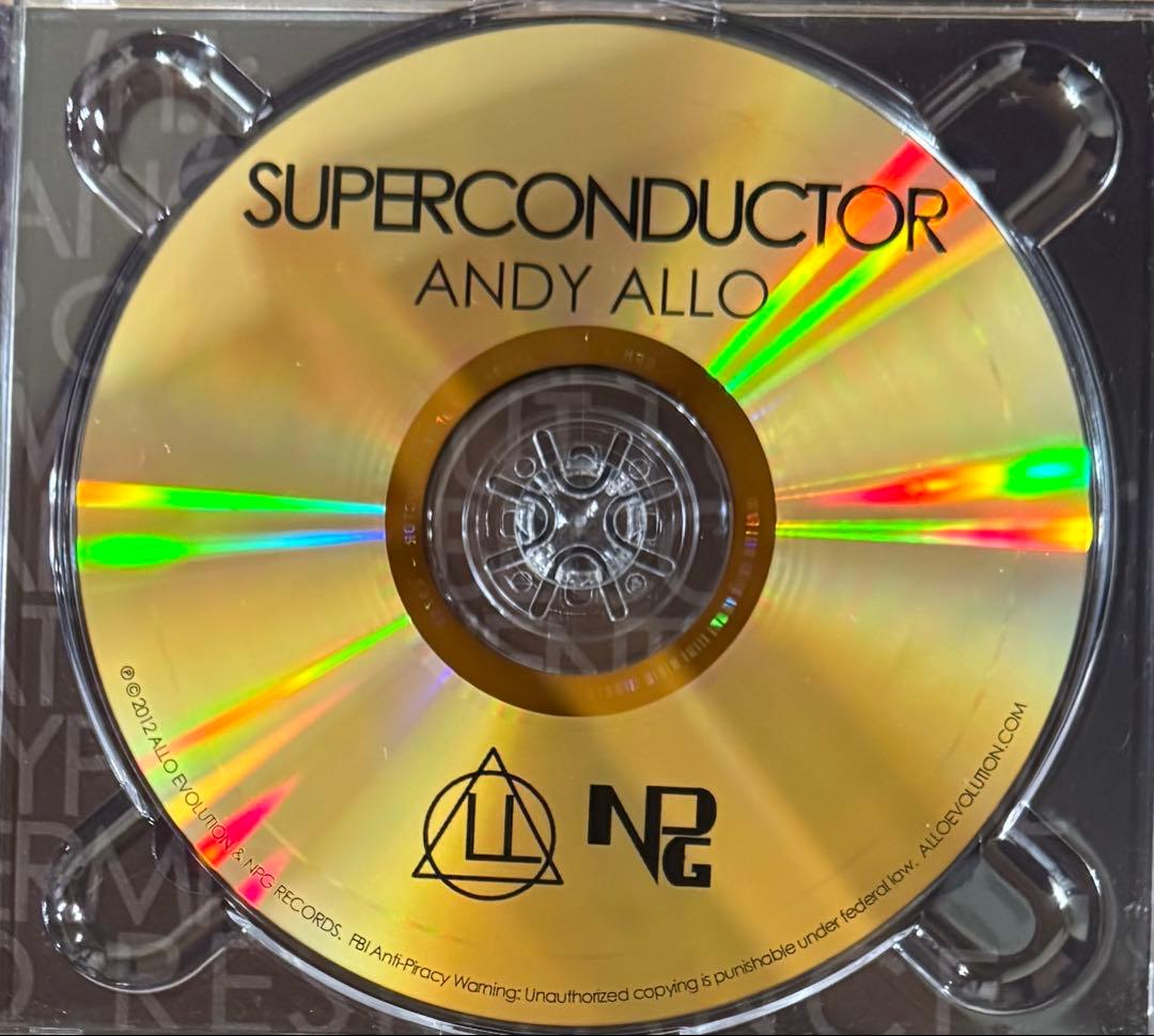 洋楽 ANDY ALLO SUPERCONDUCTOR CD PRINCE