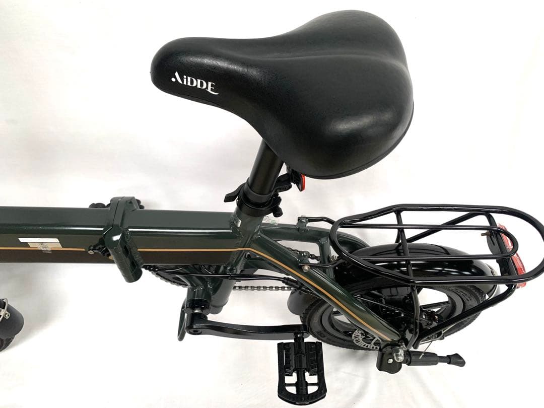 送料無料AIDDE折り畳み電動自転車 36V7.8Ah 5速14インチ動作確認済